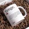 Personalisierte Lugat Keramiktasse „Yenge“ – Osmanisch & Türkisch
