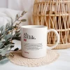 Personalisierte Lugat Keramiktasse „Ahretlik“ – Osmanisch & Türkisch
