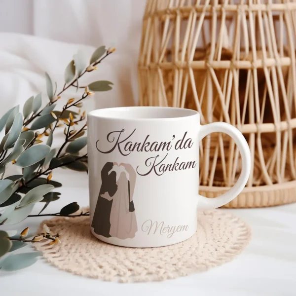 Personalisierte Keramiktasse „Kankam`da Kankam“