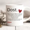 Personalisierte Keramiktasse „Dost“