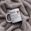 Personalisierte Keramiktasse „Dost“