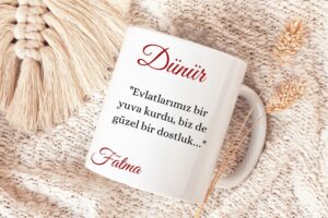 Personalisierte Keramiktasse „Dünür“
