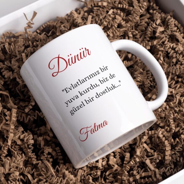 Personalisierte Keramiktasse „Dünür“