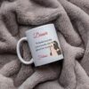 Personalisierte Keramiktasse „Dünür“ mit Hijabi 2