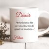 Personalisierte Keramiktasse „Dünür“