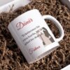 Personalisierte Keramiktasse „Dünür“ mit Hijabi 2