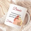 Personalisierte Keramiktasse „Dünür“ mit Hijabi
