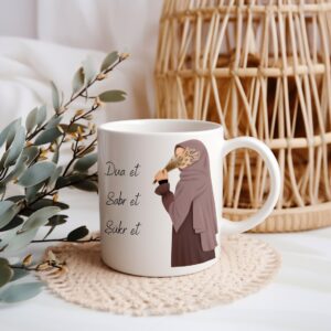 Islamische Tasse: Dua, Sabr & Şükür – Für inneren Frieden