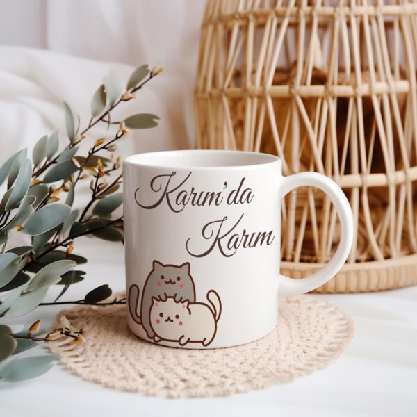 Personalisierte Keramiktasse „Karım´da Karım“