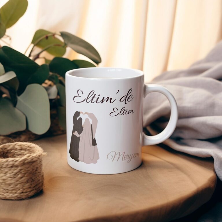 Personalisierte Keramiktasse „Eltim´de Eltim“