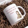 Keramiktasse „Varsa Bizi Kötüleyen, Vardır Bizde Olup Onda Olmayan“ –Hijabi