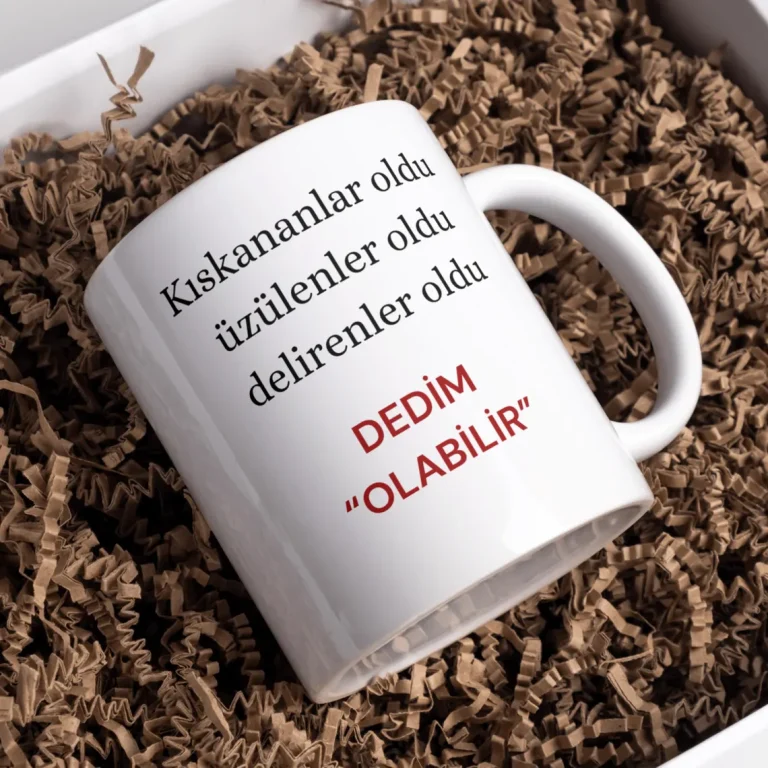 Keramiktasse „Kıskananlar Oldu Dedim, Olabilir“