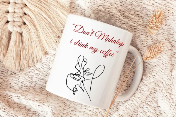 Keramiktasse „Don’t Muhatap, I Drink My Coffee“
