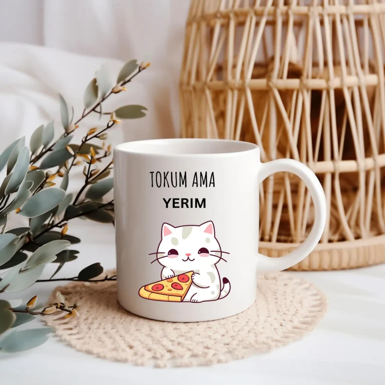 Keramiktasse „Tokum Ama Yerim“