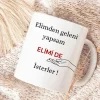 Keramiktasse „Elimden Geleni Yapsam Elimi de İsterler“