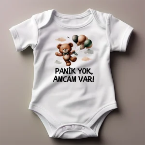 amcampanikyok Babybody Türkisch – „Panik yok, Amcam var! “