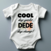 100% Baumwolle (14) Babybody Türkisch – „Cool diye yazilir, Dede diye okunur!“