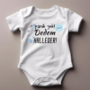 100% Baumwolle (8) Babybody Türkisch – „Panik yok Dedem halleder!“